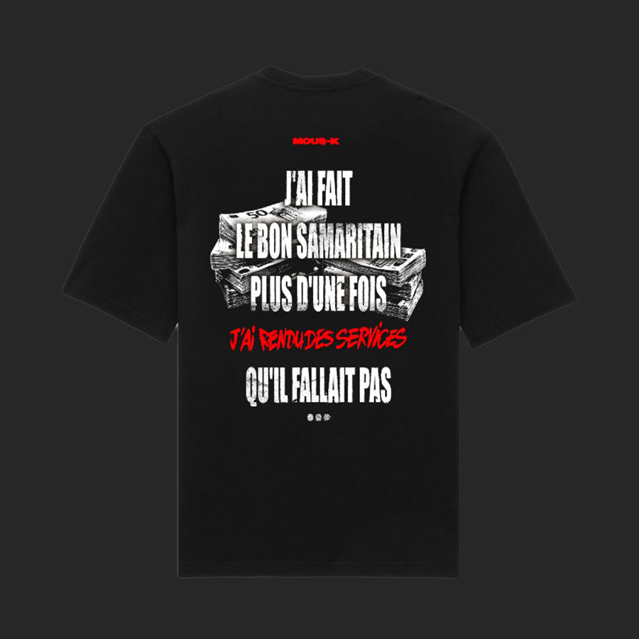 T-shirt Mous-K Pas lourd Bon Samaritain