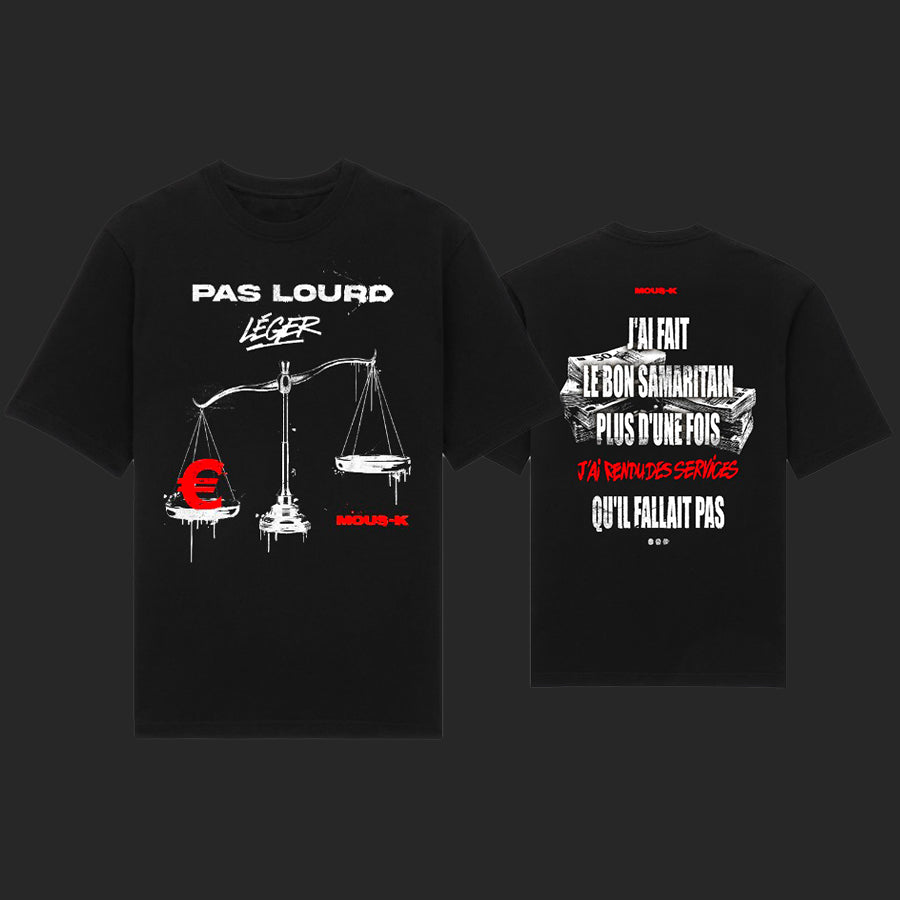 T-shirt Mous-K Pas lourd Bon Samaritain
