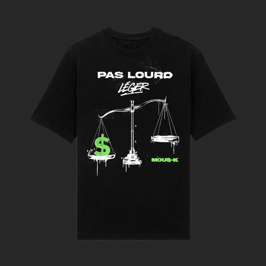 Pack T-shirt Mous-K pas lourd insolent + CD